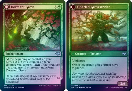 Dormant Grove | Gnarled Grovestrider 198/277 - Magic | TrollAndToad