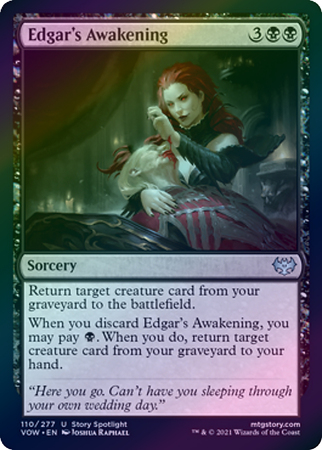 Edgar s Awakening 110 277 Foil Edgar s Awakening 110 277 Foil