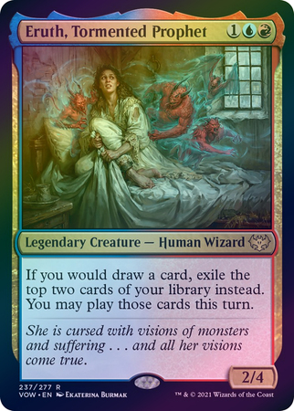 Eruth Tormented Prophet 237 277 Foil Eruth Tormented Prophet 237 277 Foil