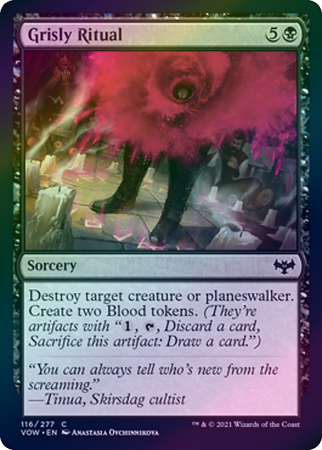Grisly Ritual 116 277 Foil Grisly Ritual 116 277 Foil