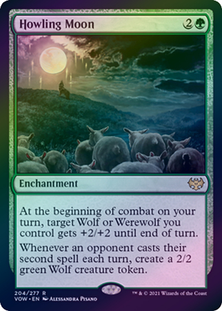 Howling Moon 204 277 Foil Howling Moon 204 277 Foil
