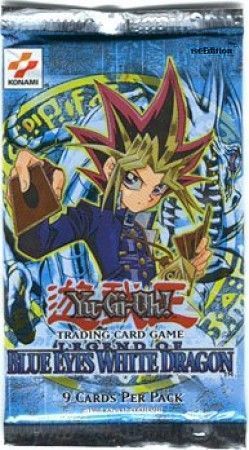 SEALED Yu-Gi-Oh Booster Pack Legend Of Blue Eyes White Dragon Lot Of 4 