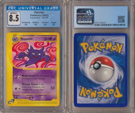 Haunter 80 165 CGC 8 5 NM Mint Uncommon Expedition 0247 Expedition Singles Haunter 80 165 CGC 8 5 NM Mint Uncommon Expedition 0247 Expedition Singles