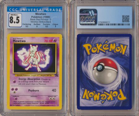 Mewtwo - CGC Graded Pokemon Cards - Pokemon | TrollAndToad