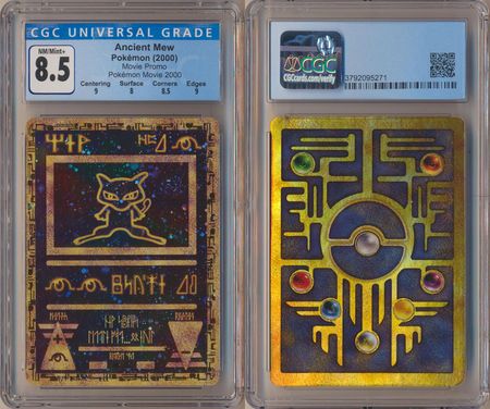 Ancient Mew Pokemon Movie 2000 CGC 8 5 NM Mint Promo Movie Promo 5271 Pokemon Promo Cards Ancient Mew Pokemon Movie 2000 CGC 8 5 NM Mint Promo Movie Promo 5271 Pokemon Promo Cards
