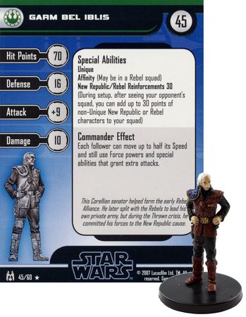 Star Wars Miniatures Force Unleashed TELOSIAN TANK DROID #57 HUGE 