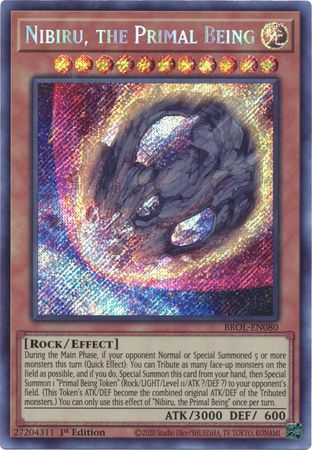 *** NUMBER 89: DIABLOSIS THE MIND HACKER *** SECRET RARE BROL-EN073 (NM)  YUGIOH!