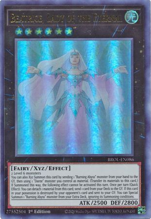 Beatrice Lady of the Eternal BROL EN086 Ultra Rare 1st Edition