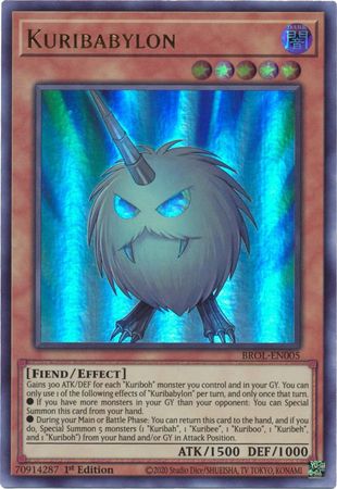 Kuribabylon - Brothers of Legend 1st Edition - Yugioh | TrollAndToad