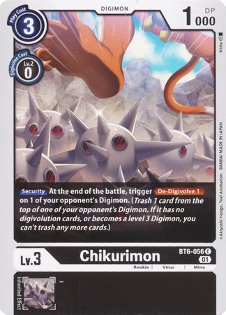 Chikurimon BT6 056 Common Chikurimon BT6 056 Common