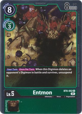 Entmon BT6 052 Rare Double Diamond BT06 Singles Entmon BT6 052 Rare Double Diamond BT06 Singles