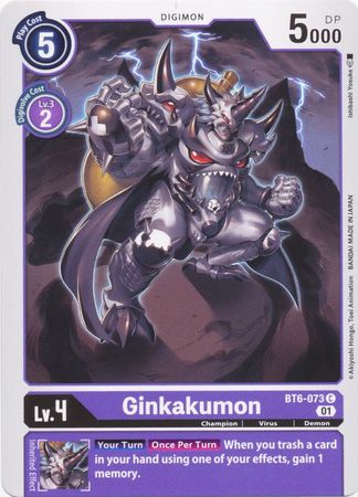 Ginkakumon BT6 073 Common Ginkakumon BT6 073 Common