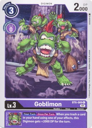 Goblimon BT6 069 Common Goblimon BT6 069 Common
