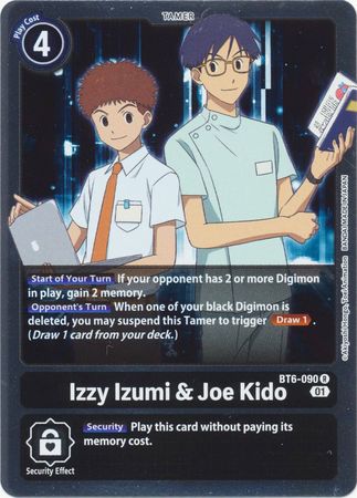 Izzy Izumi Joe Kido BT6 090 Rare Double Diamond BT06 Singles Izzy Izumi Joe Kido BT6 090 Rare Double Diamond BT06 Singles