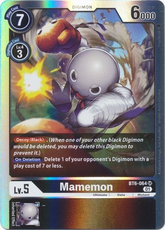 Mamemon BT6 064 Super Rare Mamemon BT6 064 Super Rare