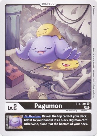 Pagumon BT6 005 Uncommon Pagumon BT6 005 Uncommon