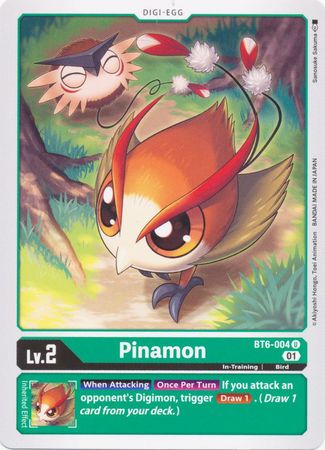 Pinamon BT6 004 Uncommon Pinamon BT6 004 Uncommon