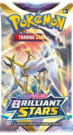 Pokémon Cards - Brilliant Stars Booster Pack - Pokémon – The Red