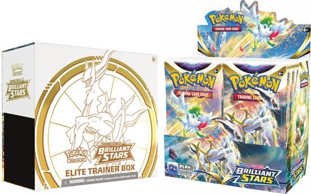 Sword & Shield Brilliant Stars Booster Box & Elite Trainer Combo (Poke