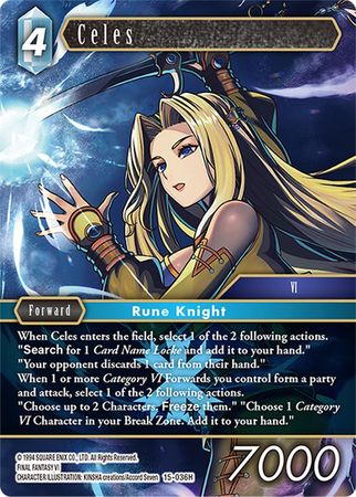 Celes 15 036H Hero Opus XV Collection Crystal Dominion Singles Celes 15 036H Hero Opus XV Collection Crystal Dominion Singles