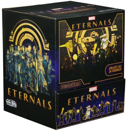 Marvel Eternals Movie Gravity Feed Display Box of 24 Boosters Heroclix Heroclix Sealed Product Marvel Eternals Movie Gravity Feed Display Box of 24 Boosters Heroclix Heroclix Sealed Product