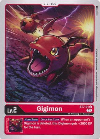 Gigimon ST7 01 Uncommon Gigimon ST7 01 Uncommon