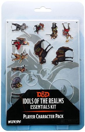 D D Idols of the Realms Essentials 2D Miniatures Kit Player Character Pack D D Idols of the Realms Essentials 2D Miniatures Kit Player Character Pack