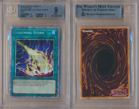 Lightning Storm - Beckett Graded Yugioh Cards - Yugioh | TrollAndToad