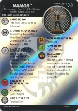 Namor L045 Marvel Avengers Fantastic Four Empyre Legacy Card Marvel Avengers Fantastic Four Empyre Singles Namor L045 Marvel Avengers Fantastic Four Empyre Legacy Card Marvel Avengers Fantastic Four Empyre Singles