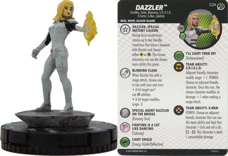 Dazzler #024 Uncommon Avengers Fantastic Four Empyre Marvel Heroclix