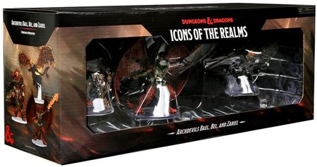 D D Icons of the Realms Archdevils Bael Bel Zariel Box Set D D Miniatures Sealed Product D D Icons of the Realms Archdevils Bael Bel Zariel Box Set D D Miniatures Sealed Product