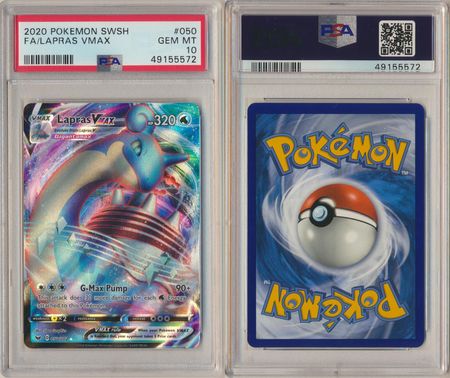 Lapras VMAX - All Graded & Non-English | TrollAndToad