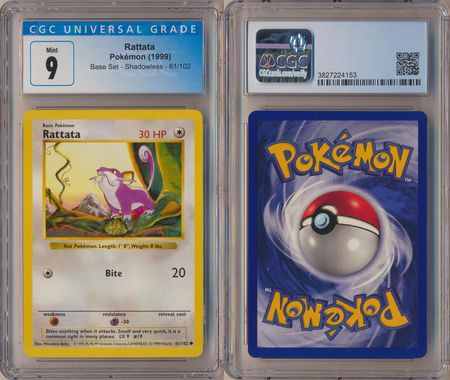 Rattata - CGC Graded Pokemon Cards - Pokemon | TrollAndToad