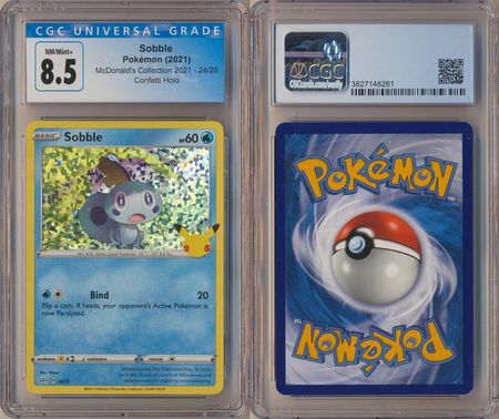Sobble 24 25 CGC 8 5 NM Mint Holo Promo McDonald s Promo 8261 McDonalds 25th Anniversary Promo Singles Sobble 24 25 CGC 8 5 NM Mint Holo Promo McDonald s Promo 8261 McDonalds 25th Anniversary Promo Singles