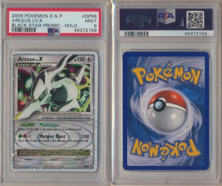 Arceus Lv X DP56 PSA 9 MINT Holo Black Star Promo 2159 Arceus Lv X DP56 PSA 9 MINT Holo Black Star Promo 2159