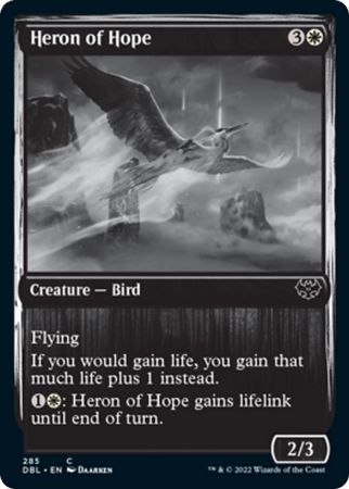 Heron of Hope 285 Innistrad Double Feature Singles Heron of Hope 285 Innistrad Double Feature Singles