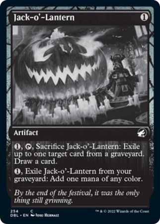 Jack o Lantern 254 Innistrad Double Feature Singles Jack o Lantern 254 Innistrad Double Feature Singles