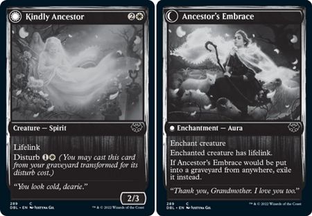 Kindly Ancestor Ancestor s Embrace 289 Innistrad Double Feature Singles Kindly Ancestor Ancestor s Embrace 289 Innistrad Double Feature Singles