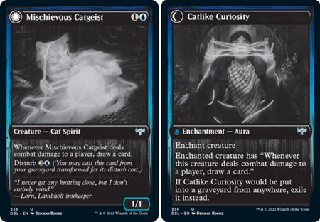 Mischievous Catgeist Catlike Curiosity 336 Innistrad Double Feature Singles Mischievous Catgeist Catlike Curiosity 336 Innistrad Double Feature Singles