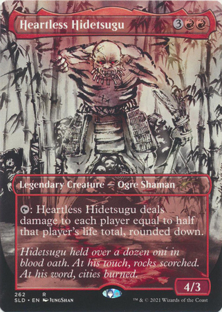 Heartless Hidetsugu 262 SLD Promo Secret Lair Drop Series Singles Heartless Hidetsugu 262 SLD Promo Secret Lair Drop Series Singles