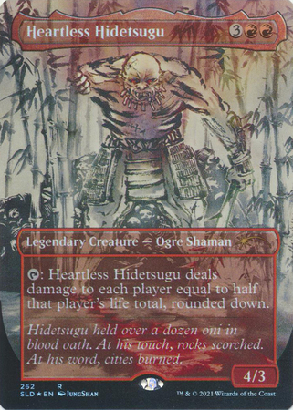 Heartless Hidetsugu 262 SLD Foil Promo Secret Lair Drop Series Singles Heartless Hidetsugu 262 SLD Foil Promo Secret Lair Drop Series Singles