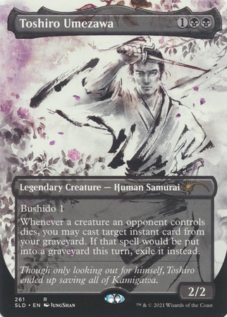 Toshiro Umezawa 261 SLD Promo Secret Lair Drop Series Singles Toshiro Umezawa 261 SLD Promo Secret Lair Drop Series Singles