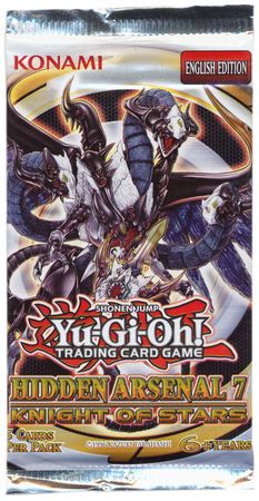 Hidden Arsenal 7 Knight of Stars Unlimited Booster Pack HA07 Yugioh Yu Gi Oh Sealed Product Hidden Arsenal 7 Knight of Stars Unlimited Booster Pack HA07 Yugioh Yu Gi Oh Sealed Product