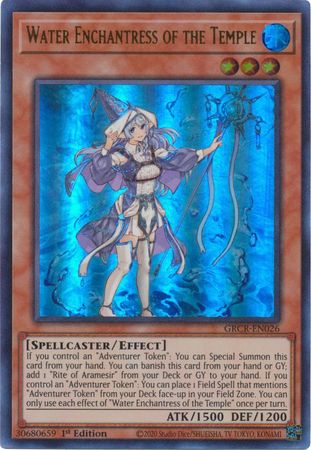 Yu-Gi-Oh! Water Enchantress of the Temple playmates