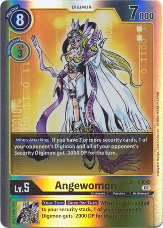 Angewomon EX1 030 Super Rare Angewomon EX1 030 Super Rare