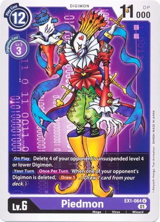 Piedmon EX1 064 Uncommon Piedmon EX1 064 Uncommon
