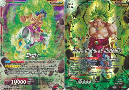 Dragon Ball Super CCG Promo Broly // Broly Surge of Brutality P-181 
