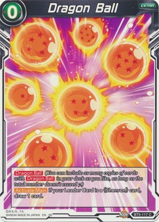 Dragon Ball BT5 117 Common Reprint Dragon Ball BT5 117 Common Reprint