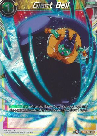 Giant Ball DB2 126 Super Rare Reprint Giant Ball DB2 126 Super Rare Reprint