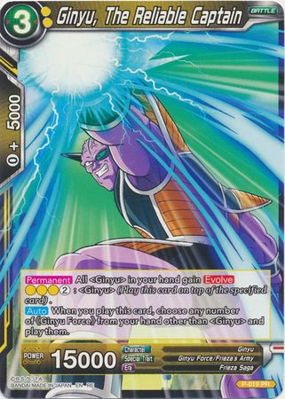 Ginyu The Reliable Captain P 019 Common Reprint Mythic Booster MB01 Singles Ginyu The Reliable Captain P 019 Common Reprint Mythic Booster MB01 Singles